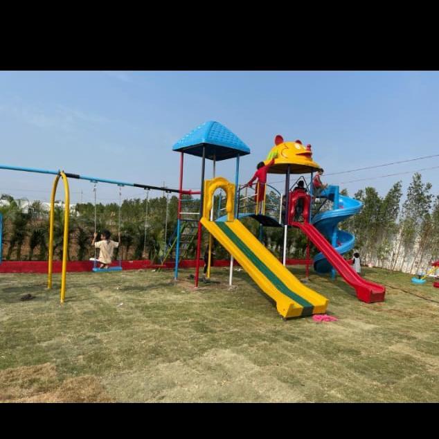 Two Stage FRP/Steel Play Station Machine