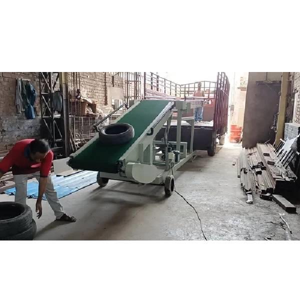 Tyre Loading Conveyor - PVC Belt
