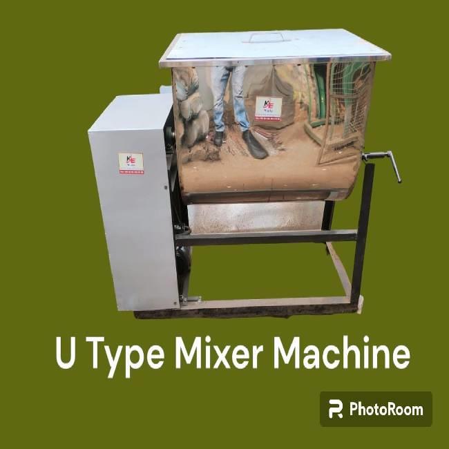 U Type Atta Mixing Machine