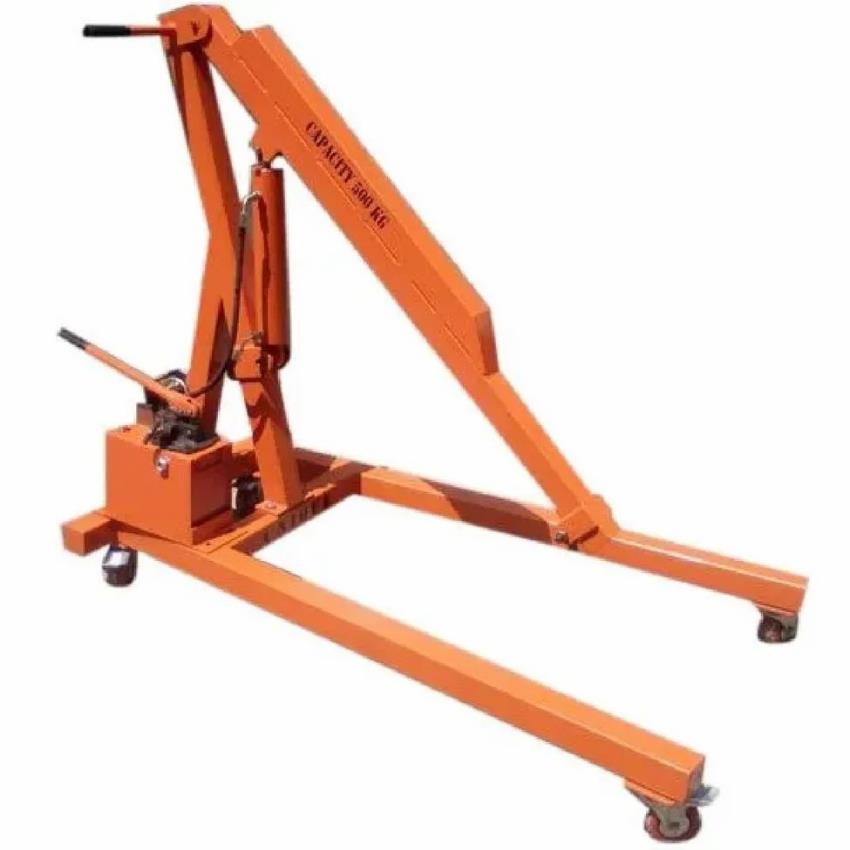 Unique Folding Straddle Floor Crane, Model UFC