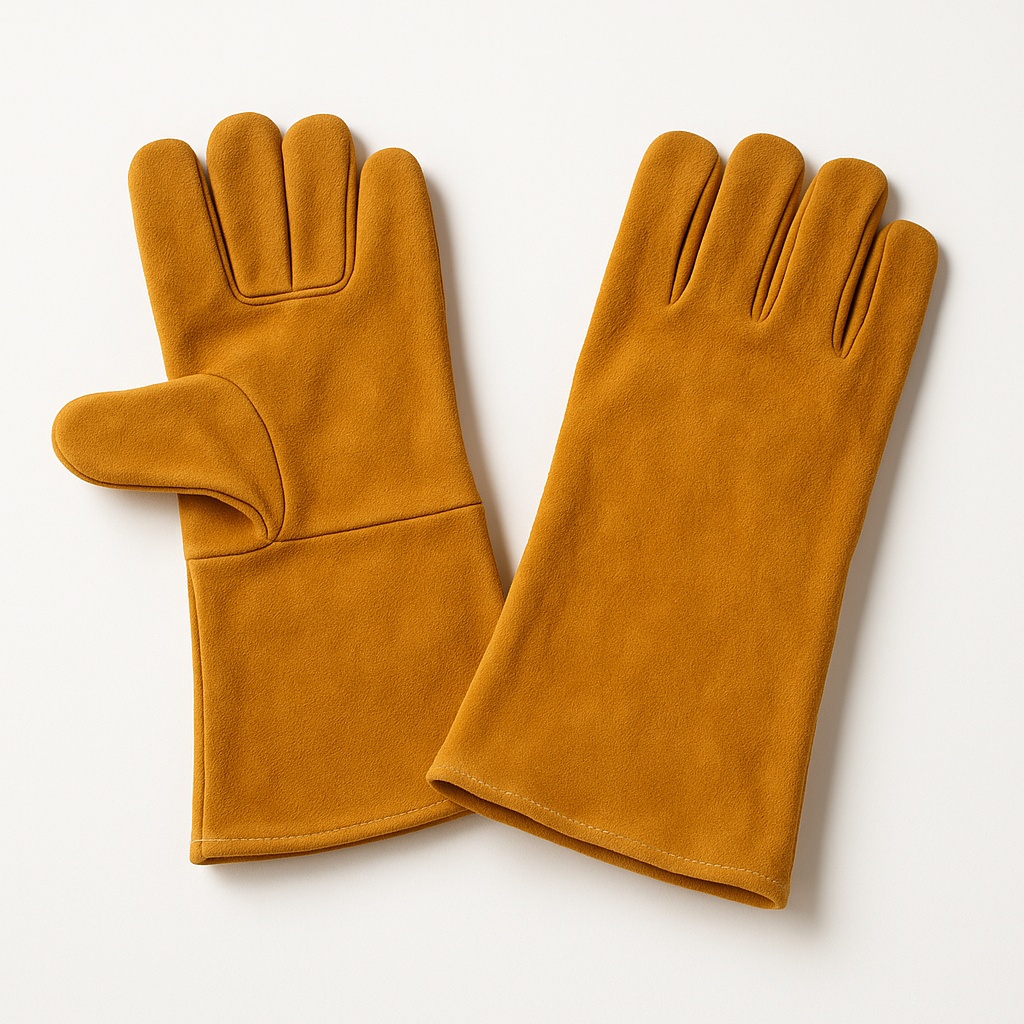 Unisex Full Fingered Leather Gloves