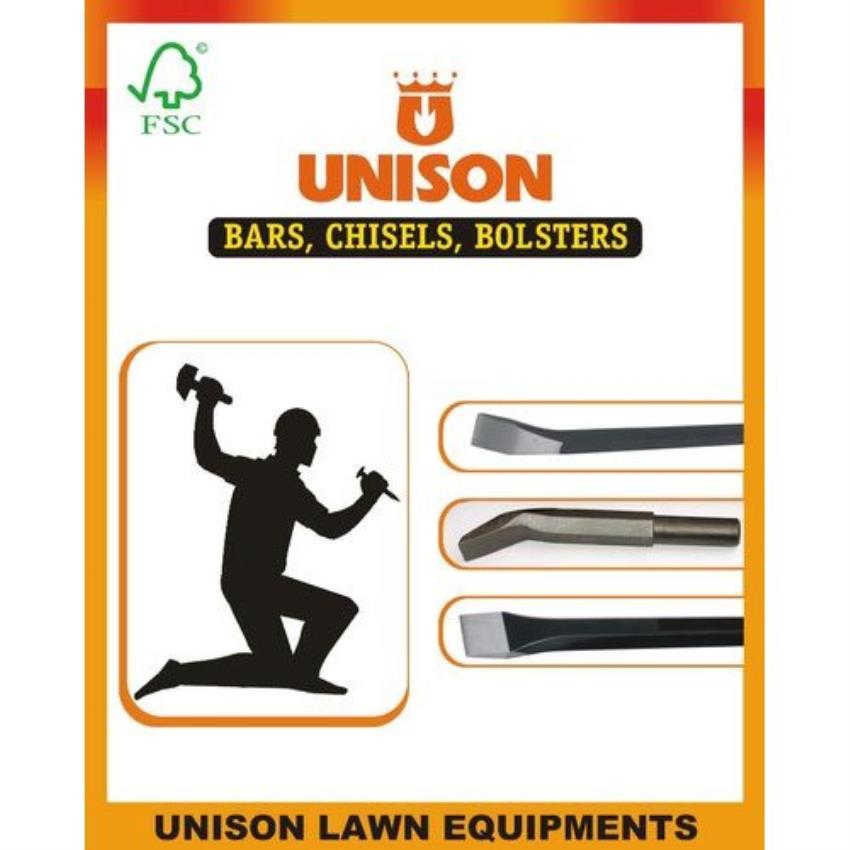 Unison Iron Chisels, Bolsters - 4 Inch