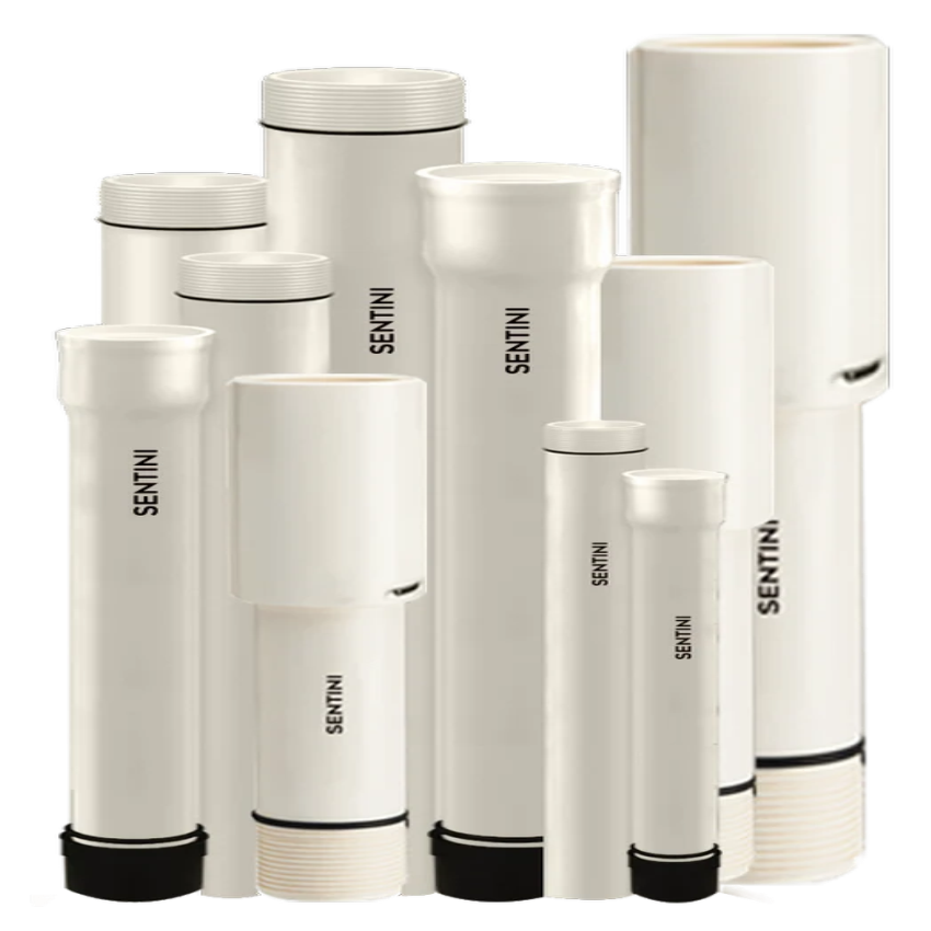 UPVC 4 inch Sentini Casing Shallow Pipes