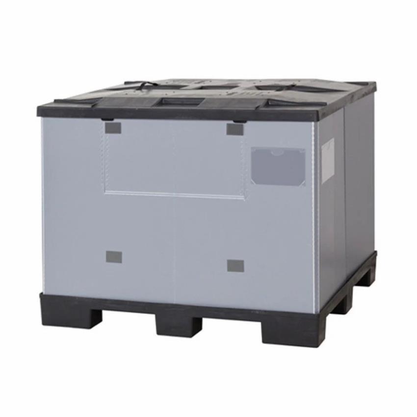 Used Foldable Plastic Pallet Box Container