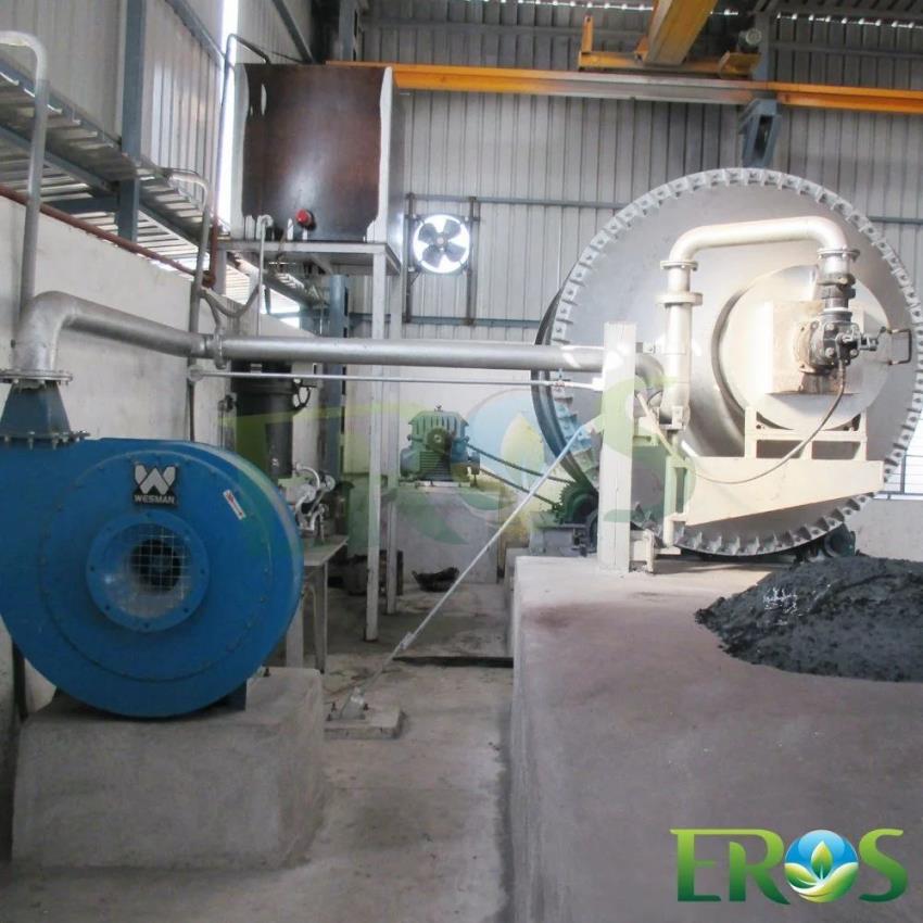 Used Lead Acid Battery Rotary Furnace