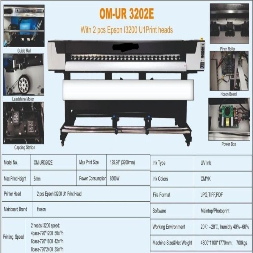 10ft UV Roll to Roll Printer