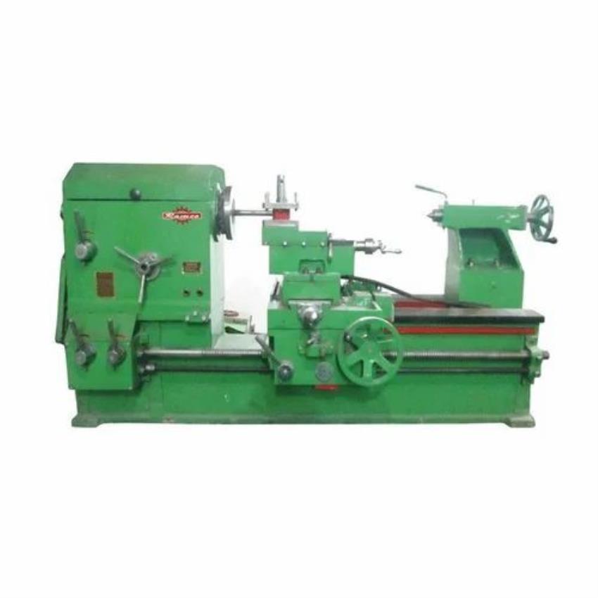 V-Belt Driven Lathe Machine