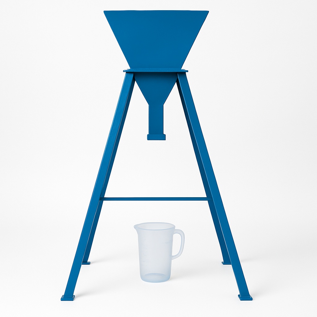 V-Funnel Construction Test Apparatus