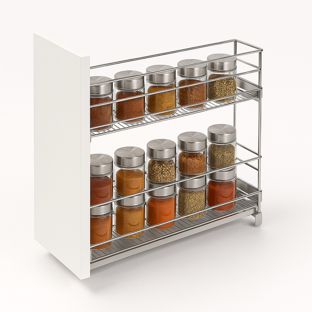 Vaada Designs Stainless Steel Modular Kitchen Cabinet