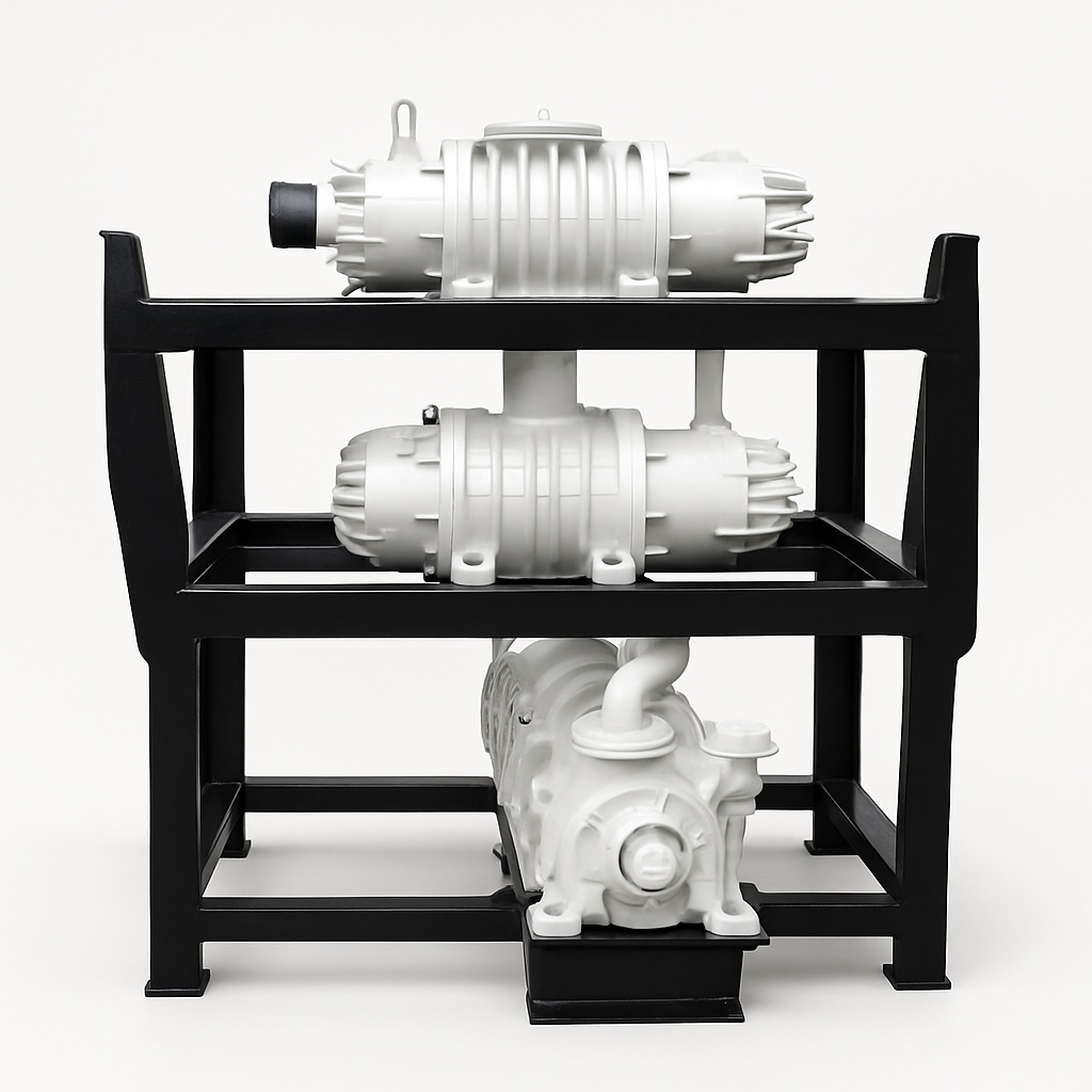 Vacuum System: Booster and Two-Stage Watering Pump