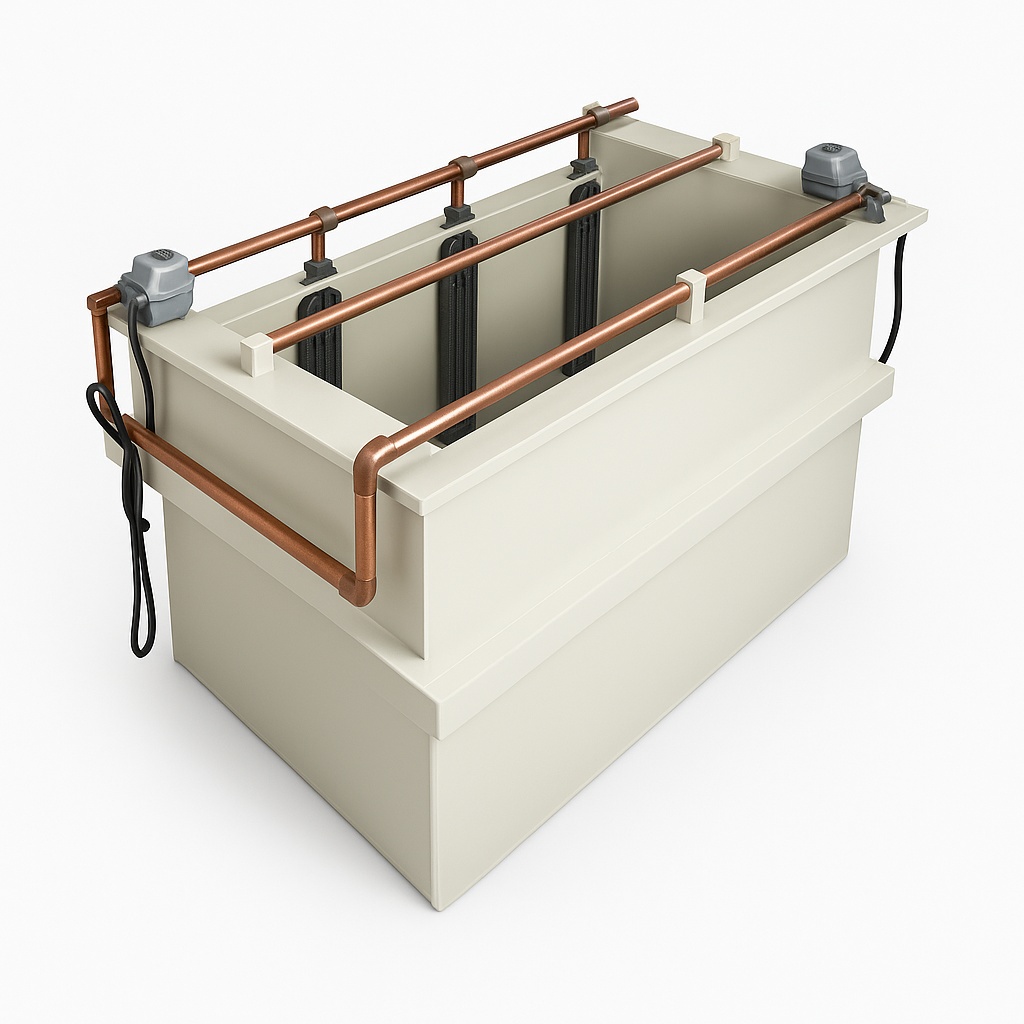 PP Body Nickel Chrome Plating Equipment