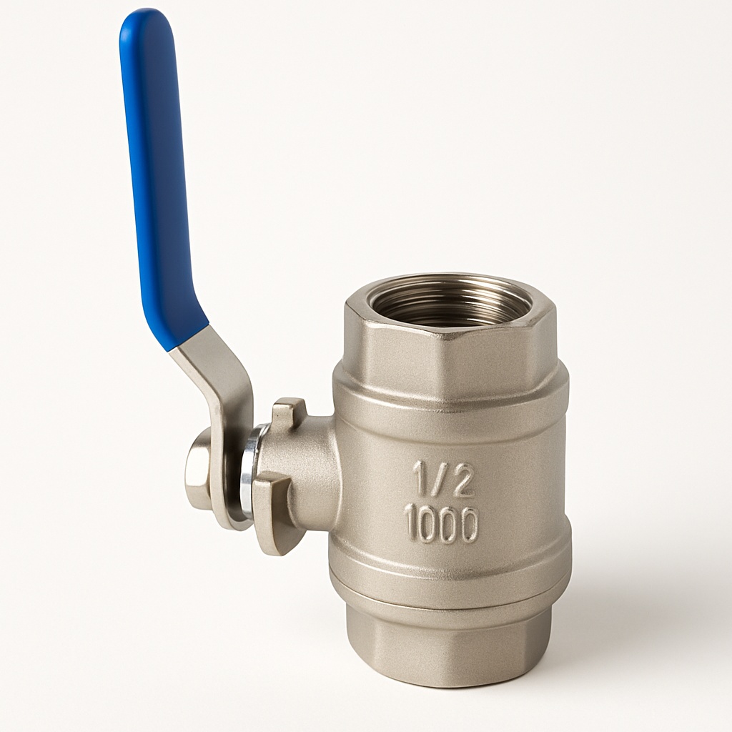 1/2 inch Brass Ball Valves, Water Media