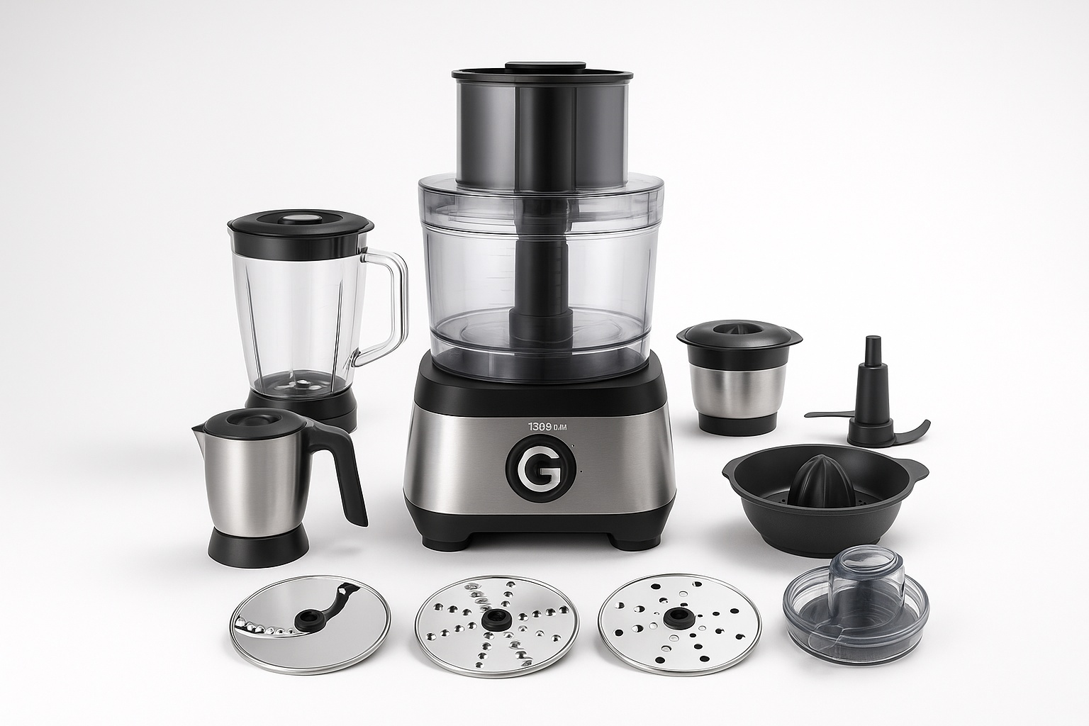 Variable Slice Food Processor, 1300W