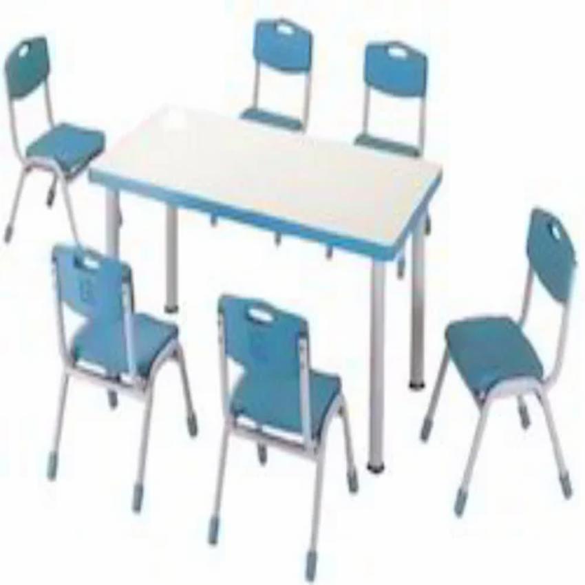 Multi-color VE-093 Baby Cafeteria Table & Chairs