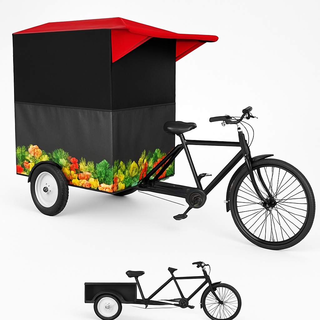 Vegetable and Produce Cart