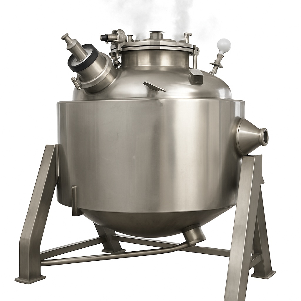 Semi-Automatic Vegetable Cooker Machine