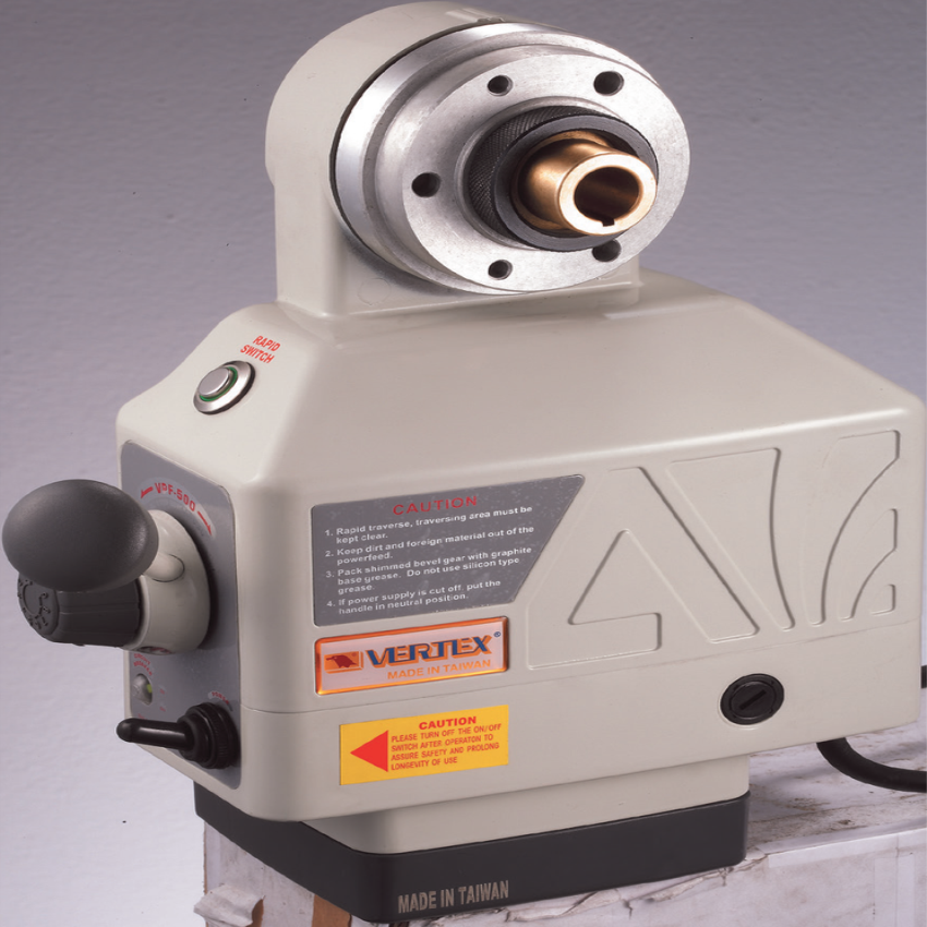 VERTEX Speed Table Power Feed Equipment
