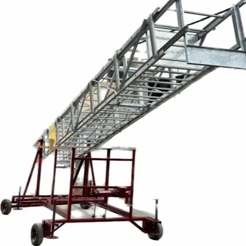 Vertical Tiltable Extension Ladder