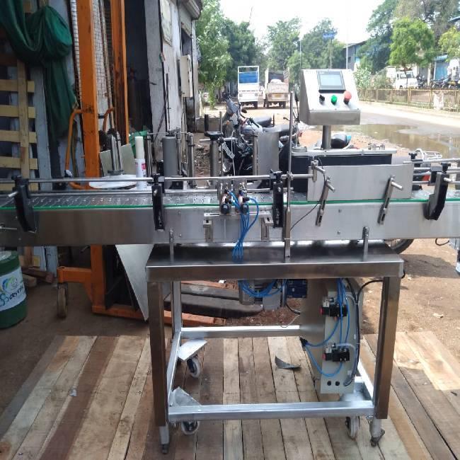 Vial Ampoule Sticker Labeling Machine