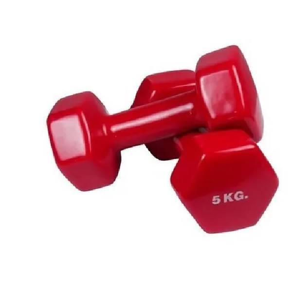 Vinyl Hex Dumbbell