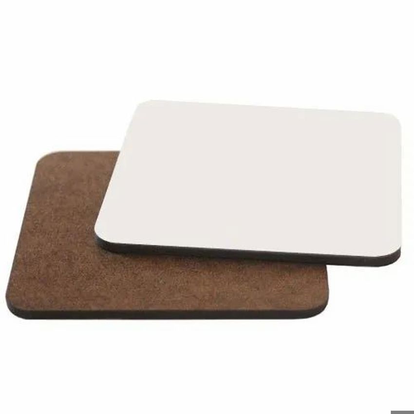 Vision Media Square Hardboard Coaster