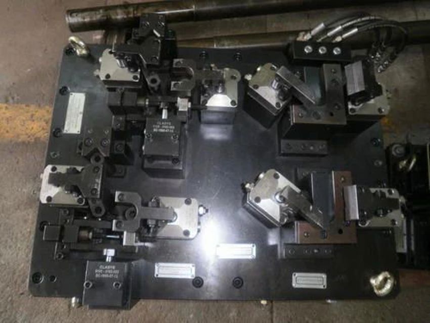 VMC Hydraulic Work Holding Fixture