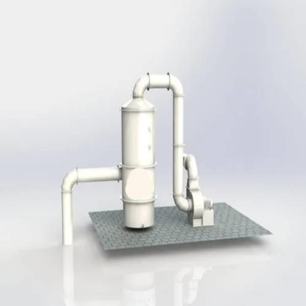 Stainless Steel VOC Scrubber Equipment