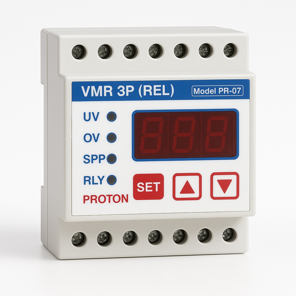 3-Phase Voltage Monitor VMR PR 07