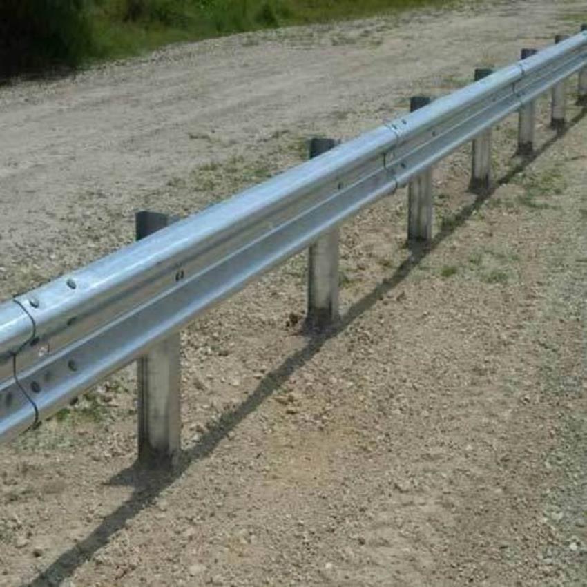 W Beam Road Safety Barrier