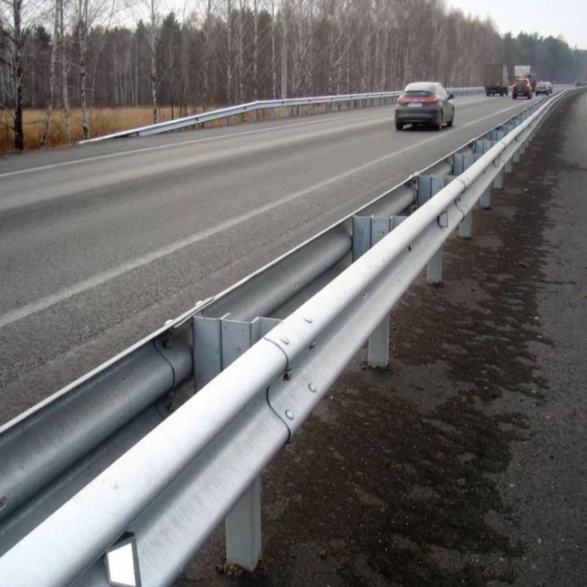 W Beam Highway Barrier