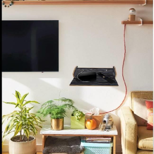 Wall Mounted TV Set-top Box Stand