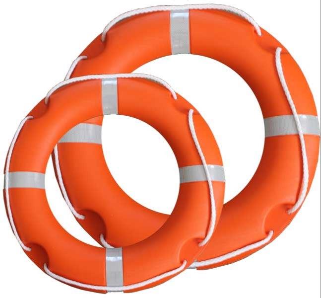 Water Safety Orange Life Buoy