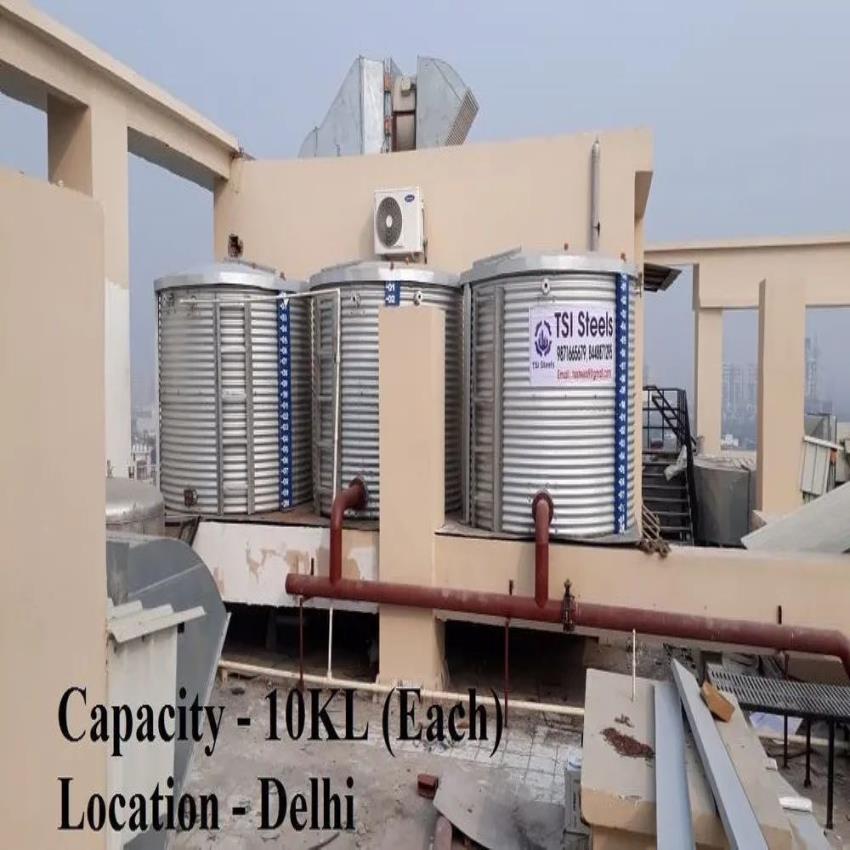 Fire Protection Zinc Aluminium Water Tank