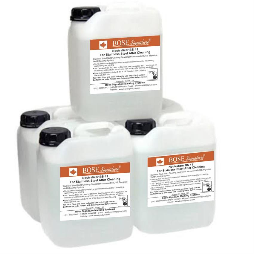 Weld Cleaning Electrolyte BS-25 Heavy Duty High Purity (5L)