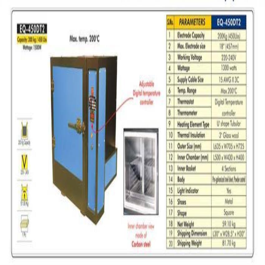 Welding Electrode Heating Oven
