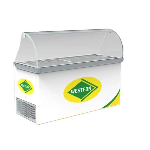 500L Glass Top Deep Freezer