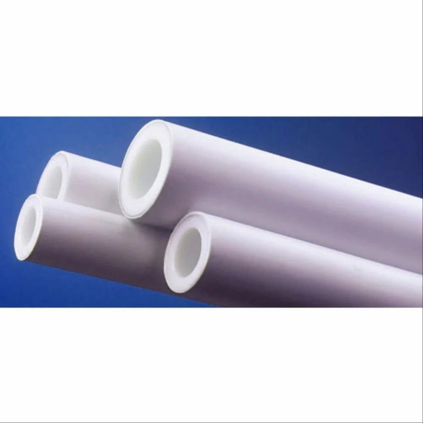 White Polypropylene Pipe, 5m Length