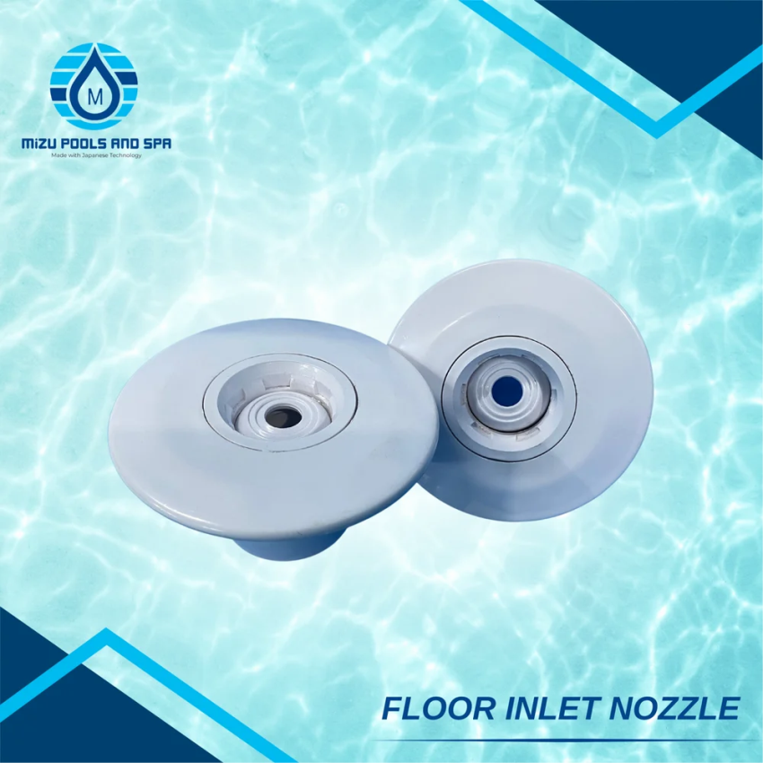 ABS Swimming Pool Floor Inlet Nozzle, White