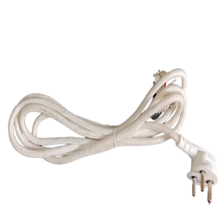 White Appliance Iron Cord
