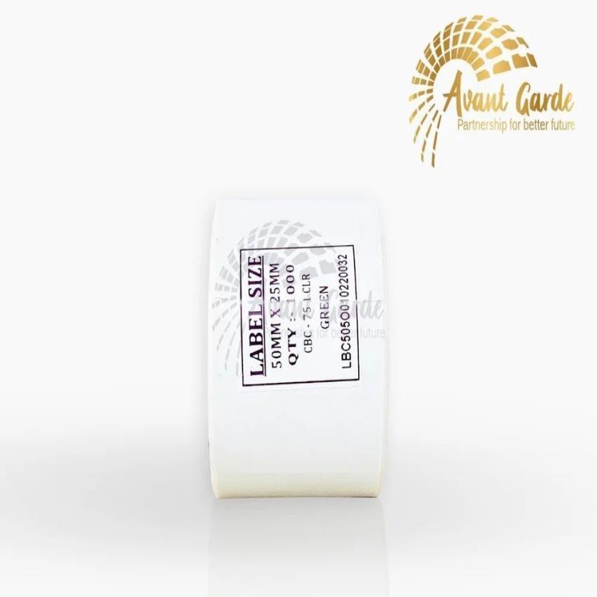 White Paper Barcode Labels, Plain Rectangle Roll