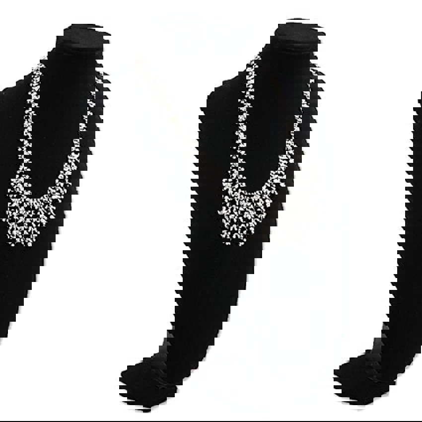 Black & White Necklace Display Stands