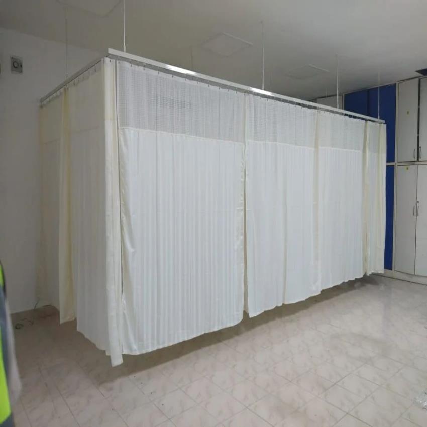 Custom White Hospital Curtain