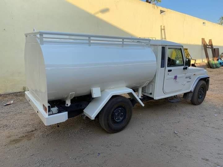 White Diesel Tanker Equipment