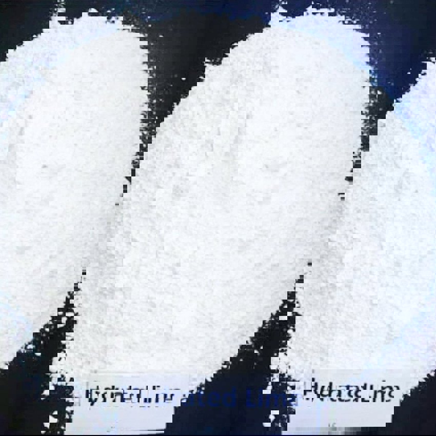 White Hydrated Lime Powder - Water Disinfectant