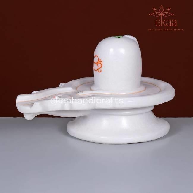 Marble Shivling Sculpture