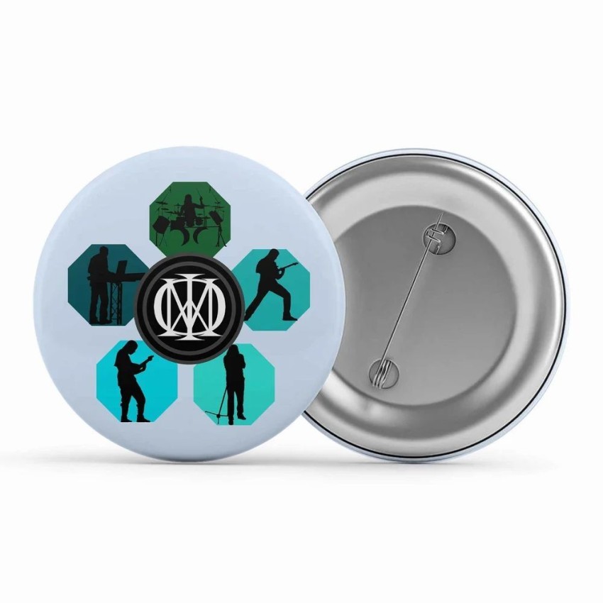 White Mild Steel Printed Event Badges