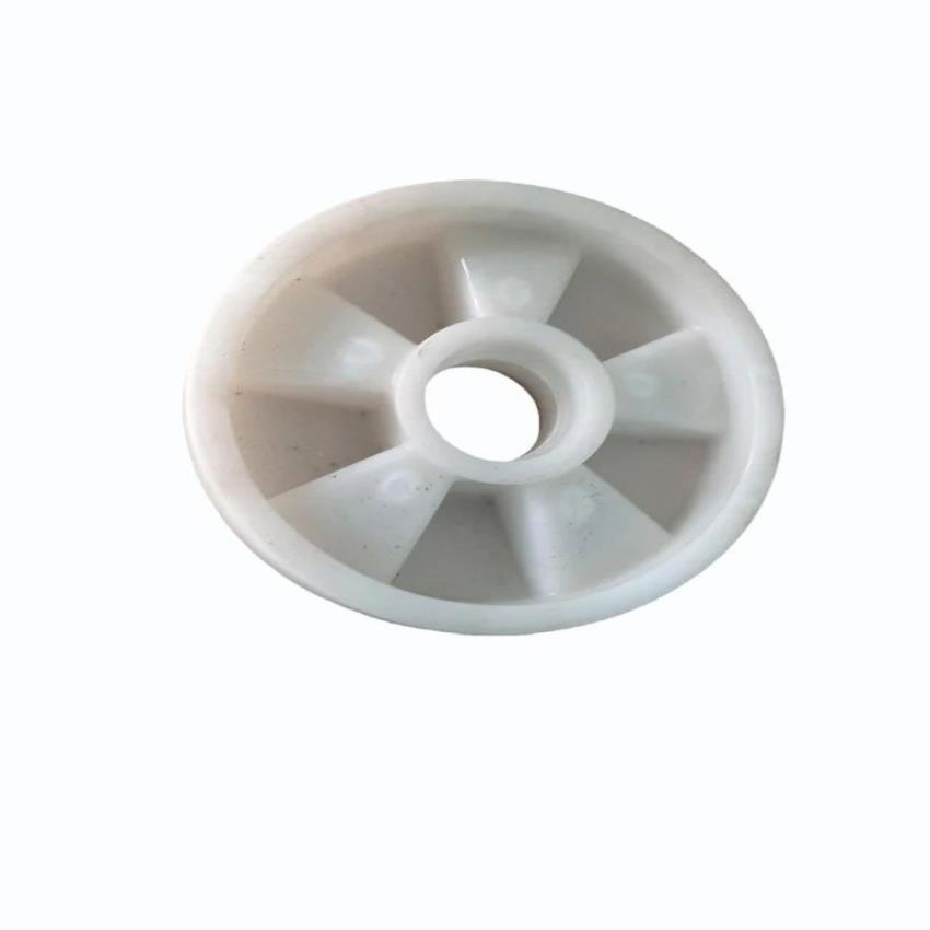 White Nylon Caster Wheel, 500 kg