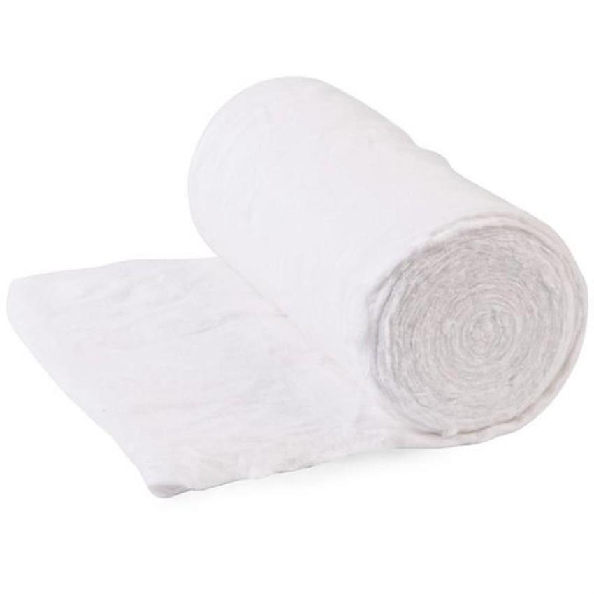 White Plain Dyed Cotton Roll