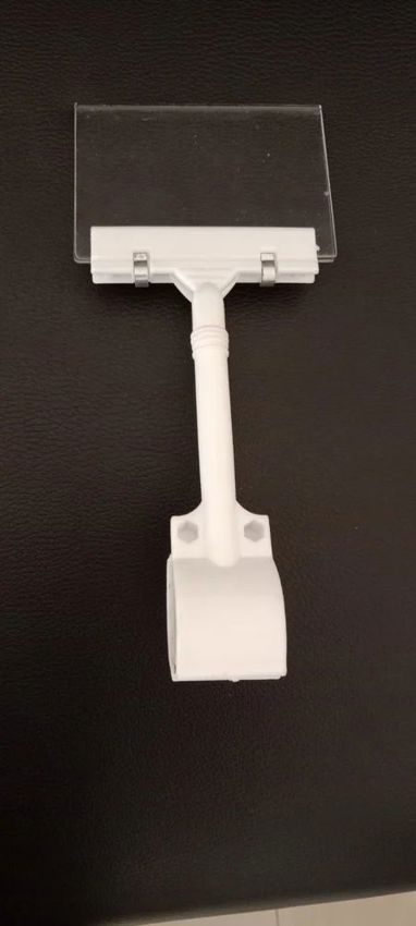 White PLASTIC Price Tag Rolls - Image 1