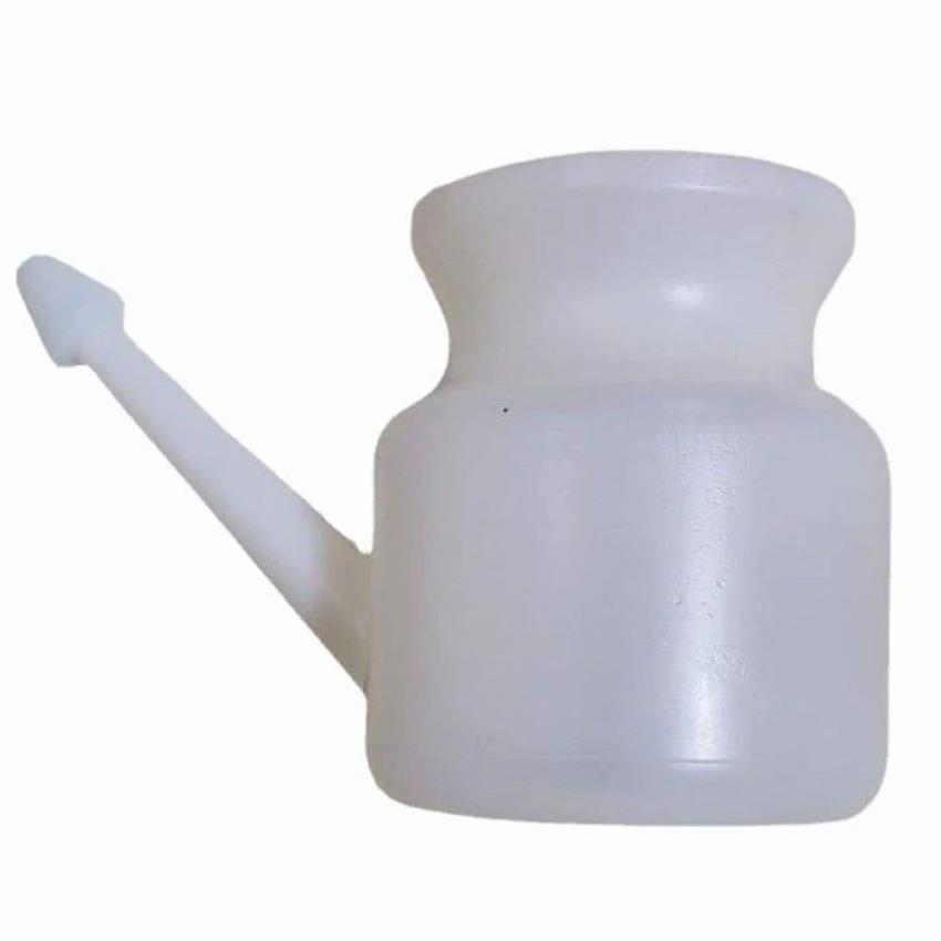White PVC Nephropathy Nasal Pot